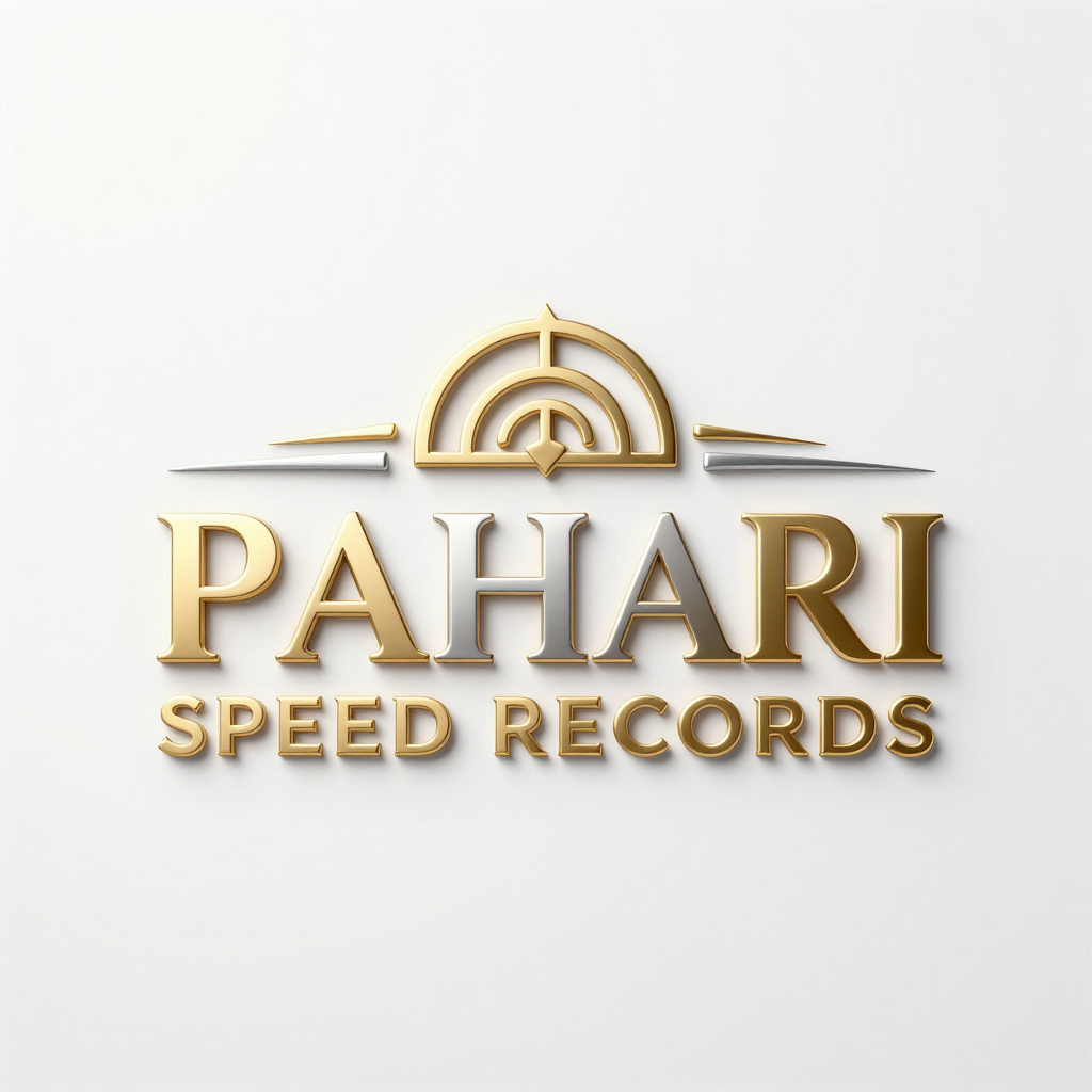 PAHARI SPEED RECORDS  Record Label Logo